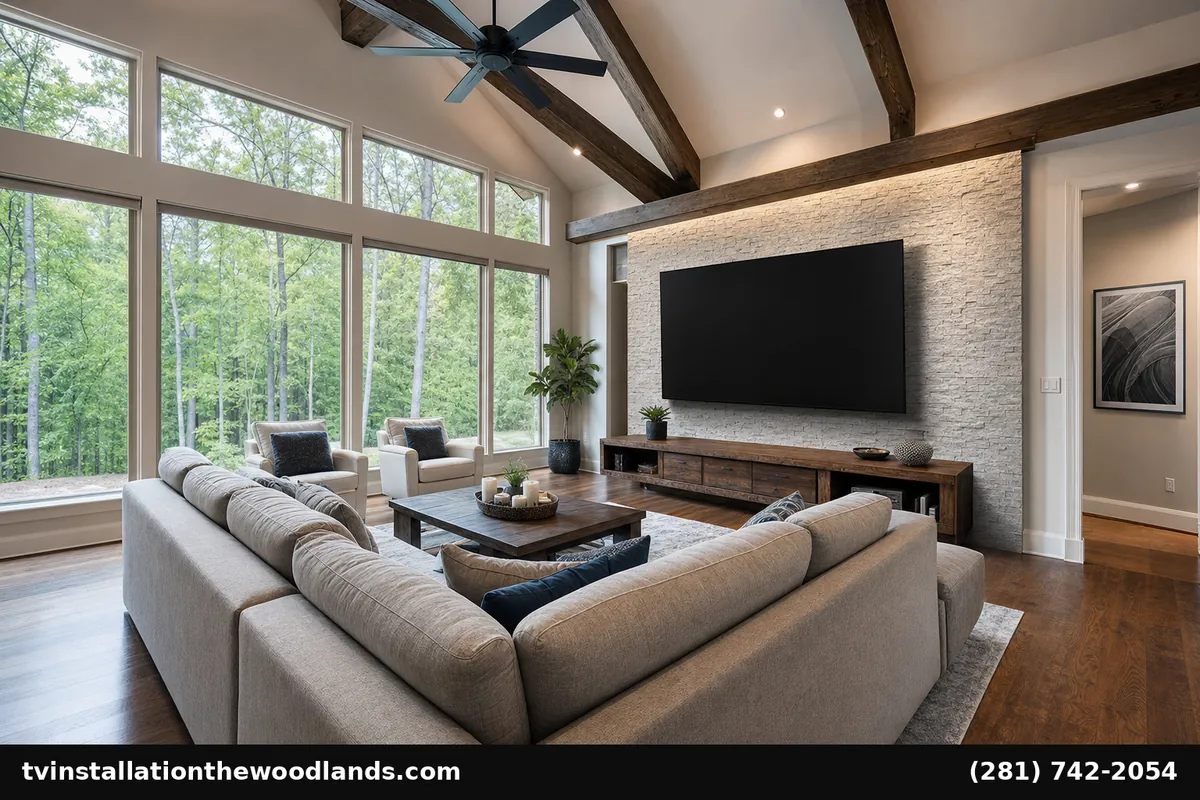 75-Inch and Larger TV Installation The Woodlands Guide